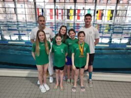 Deutschen Kindermeisterschaft im Flossenschwimmen